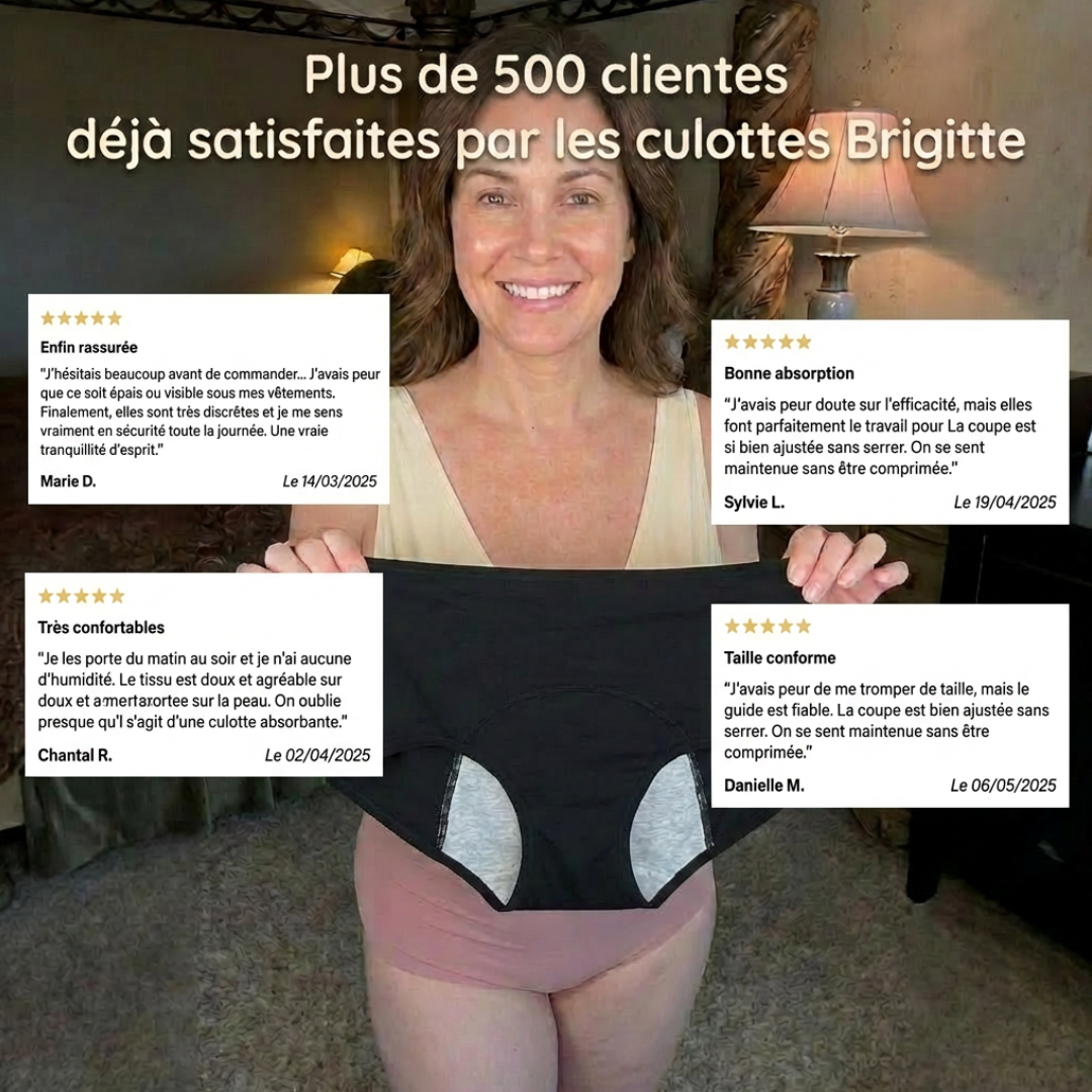 La culotte Brigitte Zéro Fuite